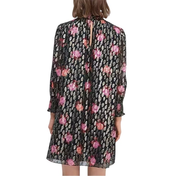 Kate Spade New York Rose Garden Smocked Shift Dress - Picture 4 of 12